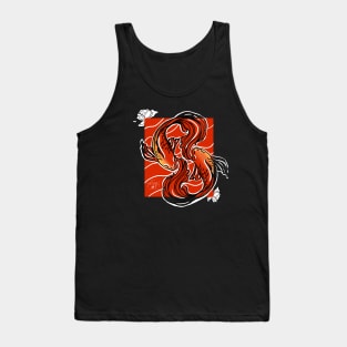 Red fish Tank Top